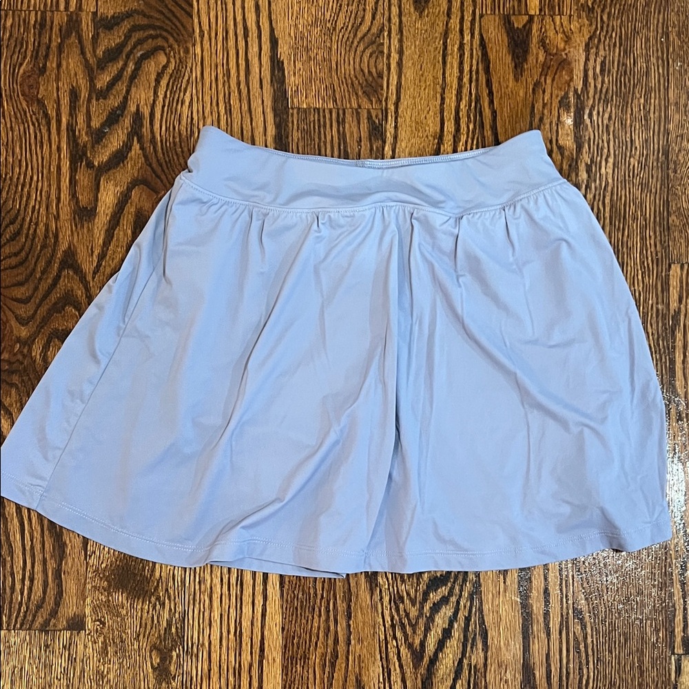 Travis Mathew Sky Blue Skater Skort